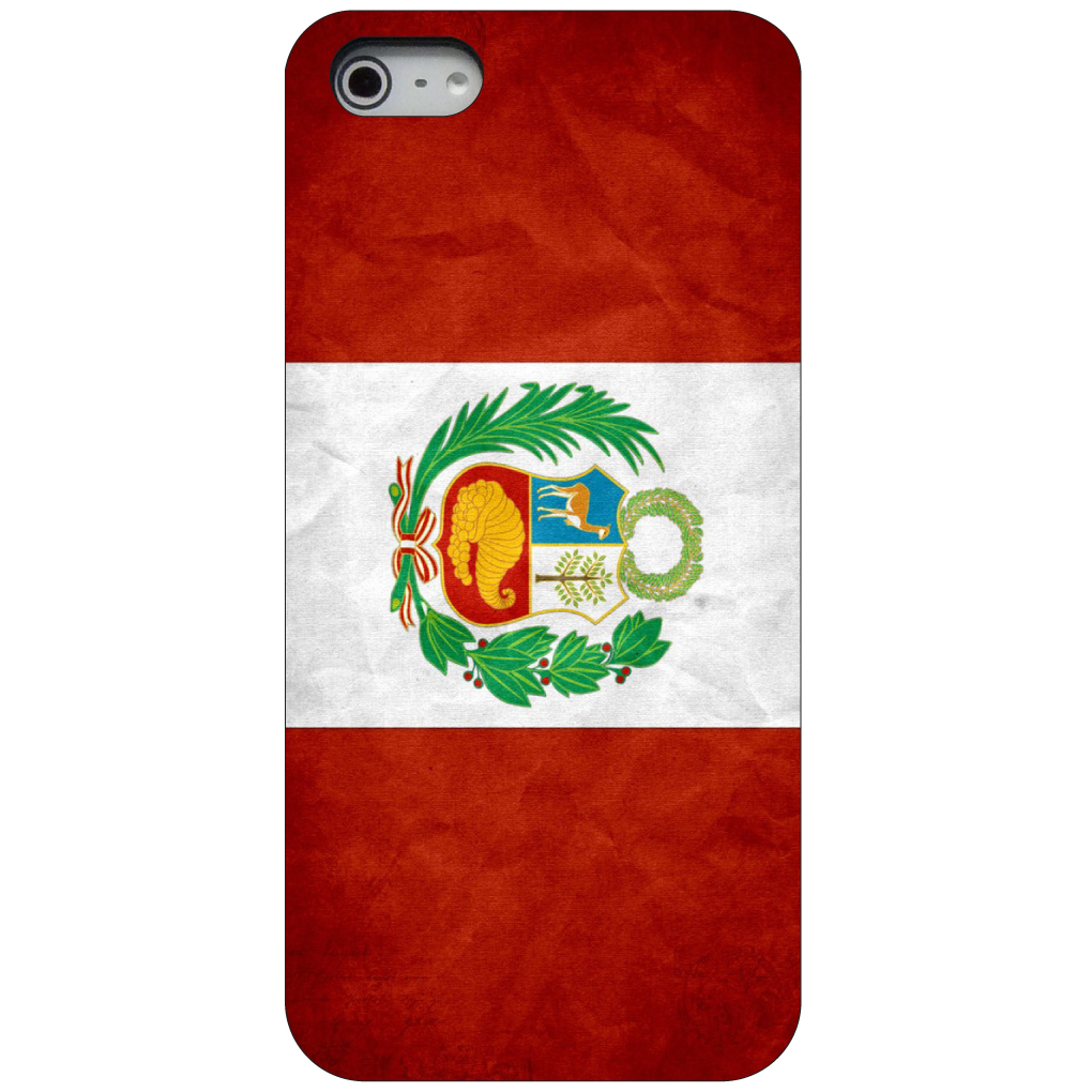 Hard Case Cover for iPhone / Samsung Galaxy Peru Old Flag - Picture 2 of 38