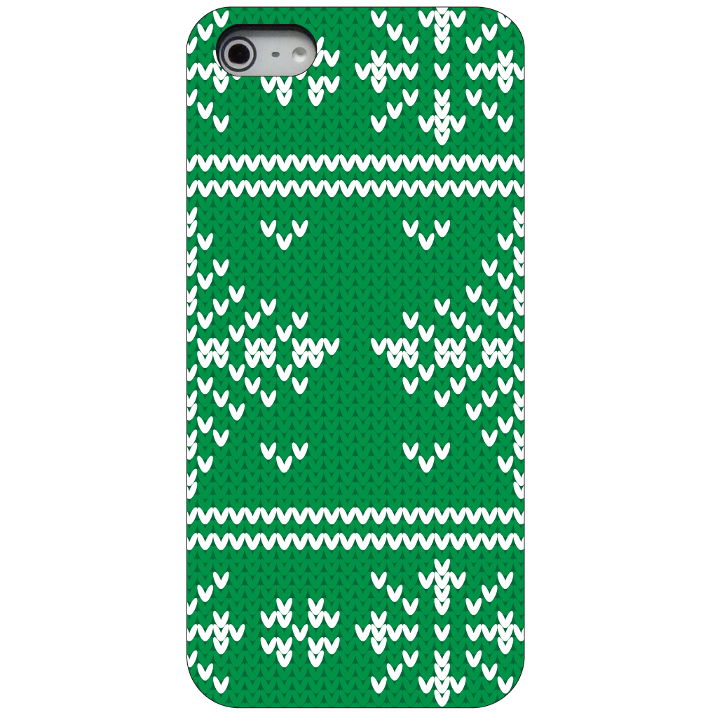 Hard Case Cover for iPhone / Samsung Galaxy Green White Ugly Christmas Sweater - Picture 2 of 38