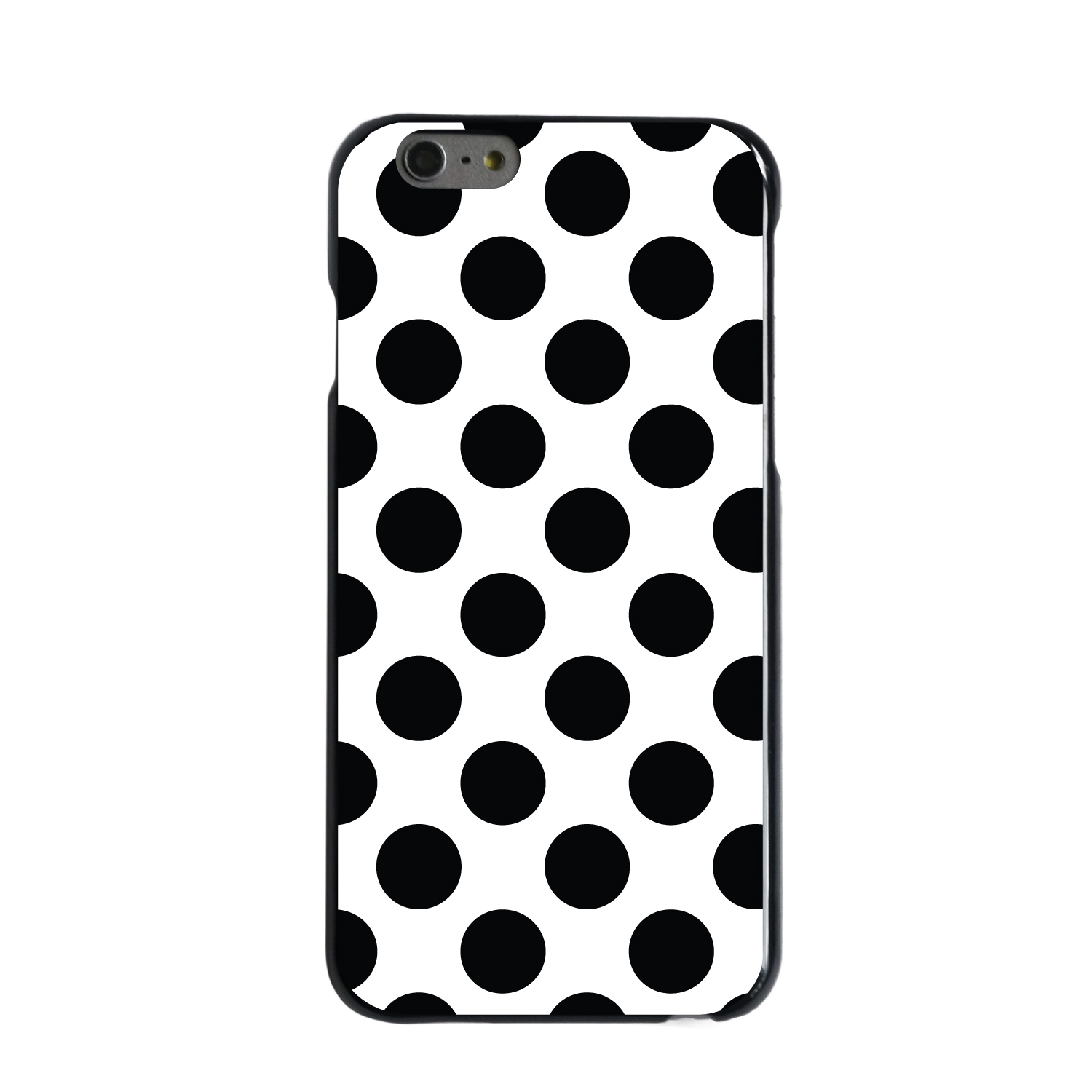 Hard Case Cover for iPhone / Samsung Galaxy Black & White Polka Dots - Picture 3 of 39