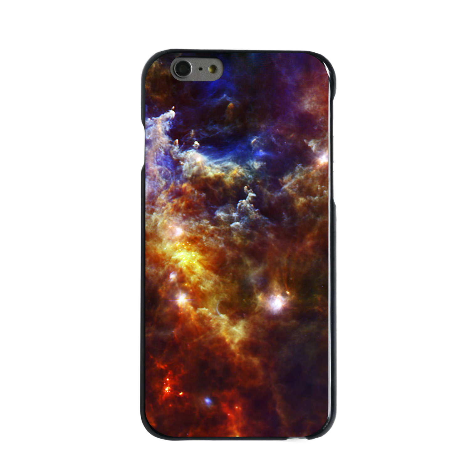 Hard Case Cover for iPhone / Samsung Galaxy Red Yellow Blue Rosette Nebula - Picture 3 of 38