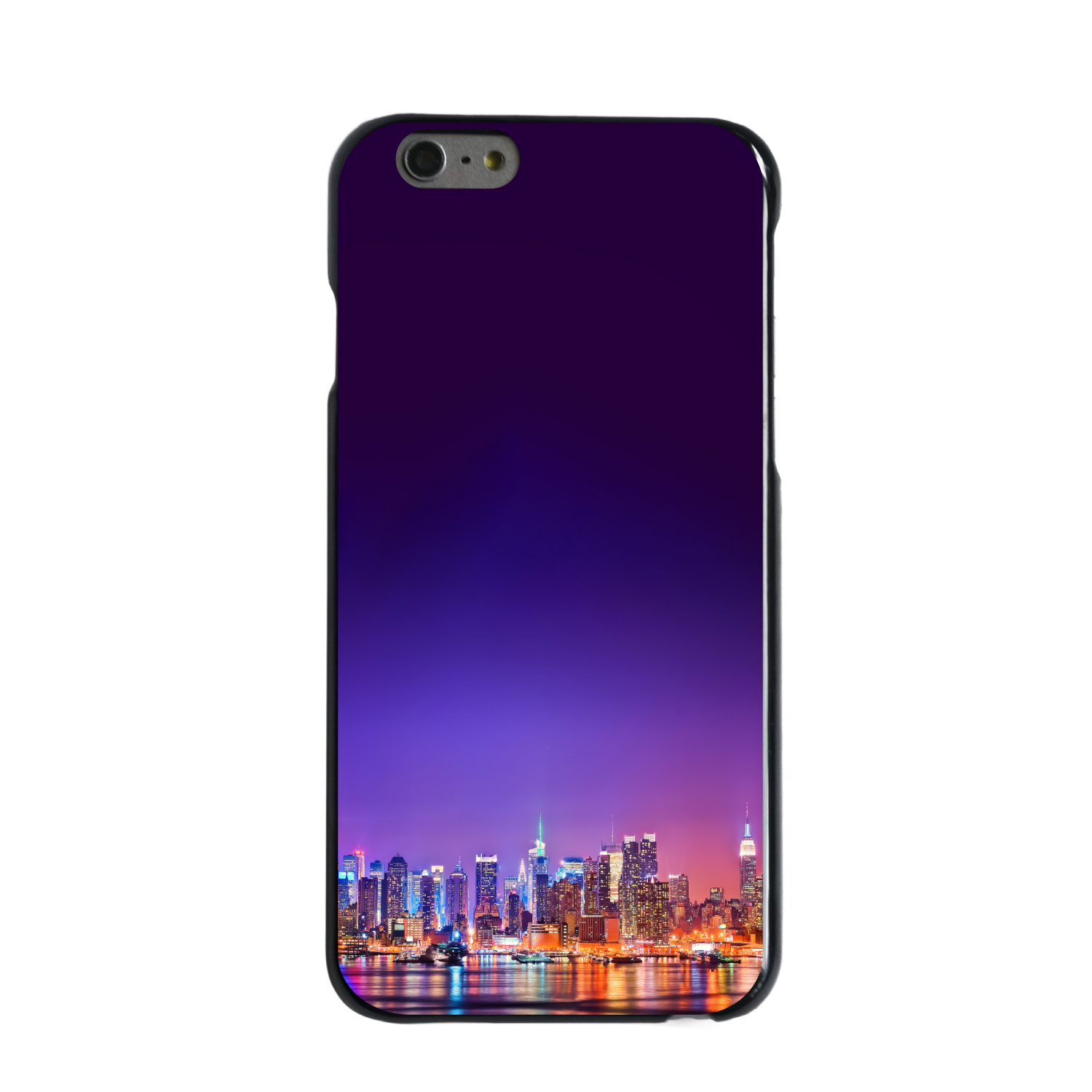 Funda rígida para iPhone/Samsung Galaxy New York Skyline Night - Imagen 3 de 38