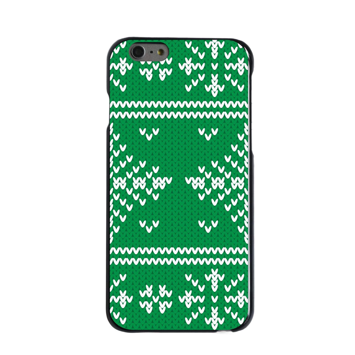 Hard Case Cover for iPhone / Samsung Galaxy Green White Ugly Christmas Sweater - Picture 3 of 38