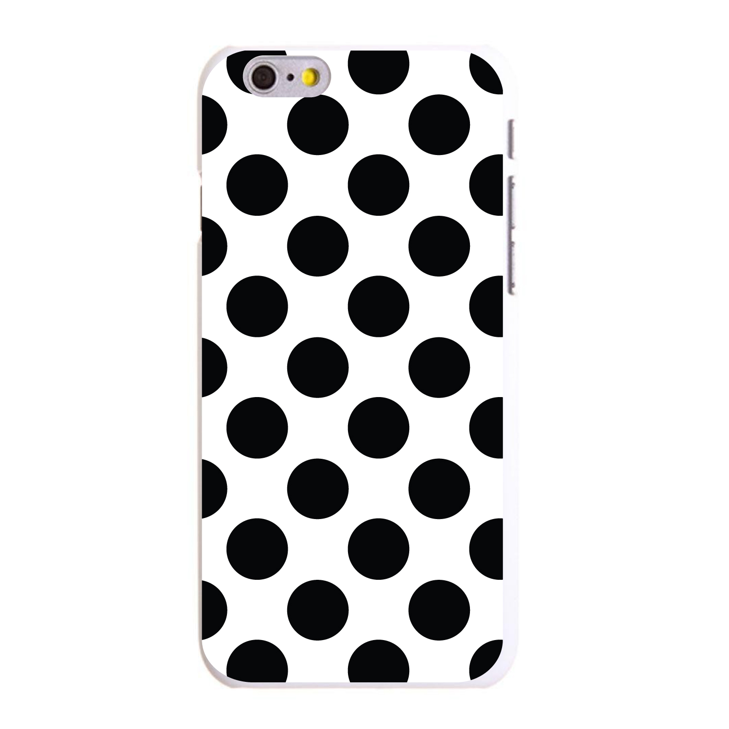 Hard Case Cover for iPhone / Samsung Galaxy Black & White Polka Dots - Picture 5 of 39