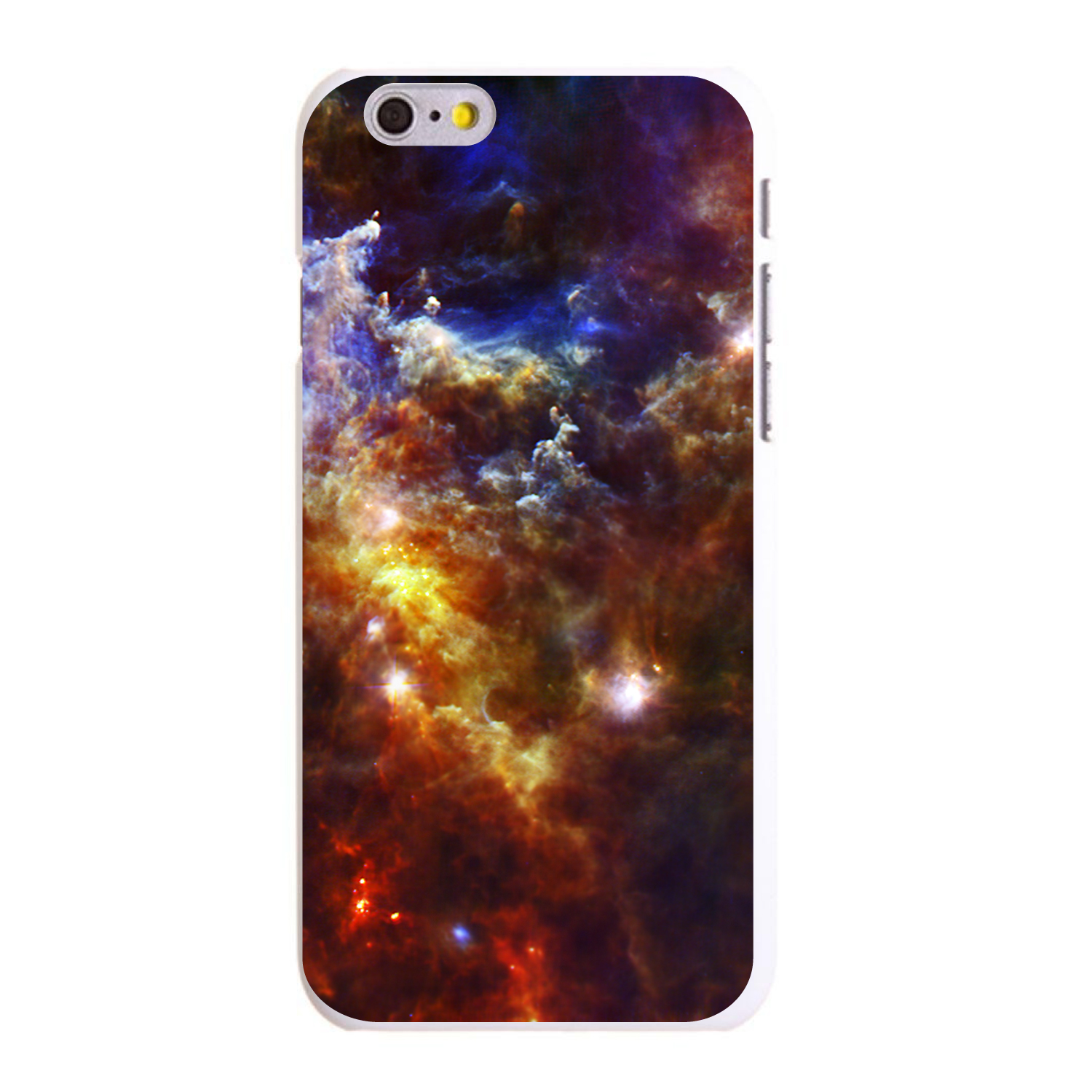 Hard Case Cover for iPhone / Samsung Galaxy Red Yellow Blue Rosette Nebula - Picture 5 of 38