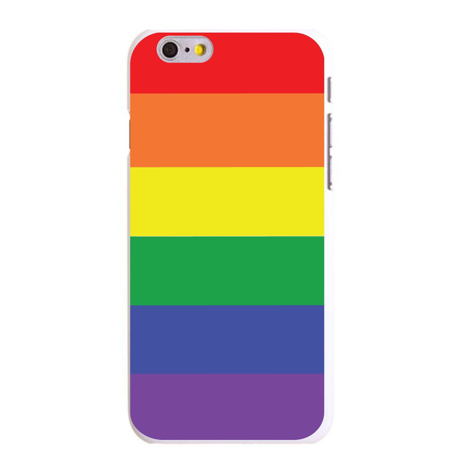 Hard Case Cover for iPhone / Samsung Galaxy Rainbow Stripes Gay Pride - Picture 5 of 39