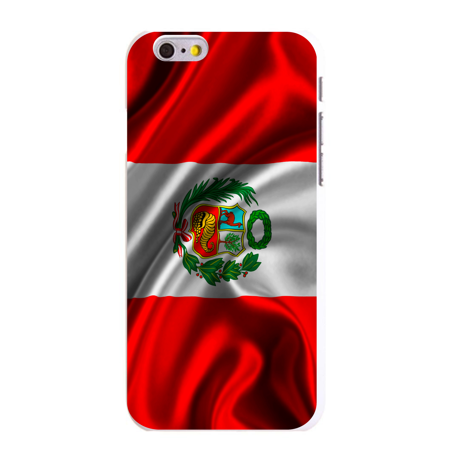 Hartschale Abdeckung für iPhone / Samsung Galaxy Peru winkende Flagge - Bild 5 von 38