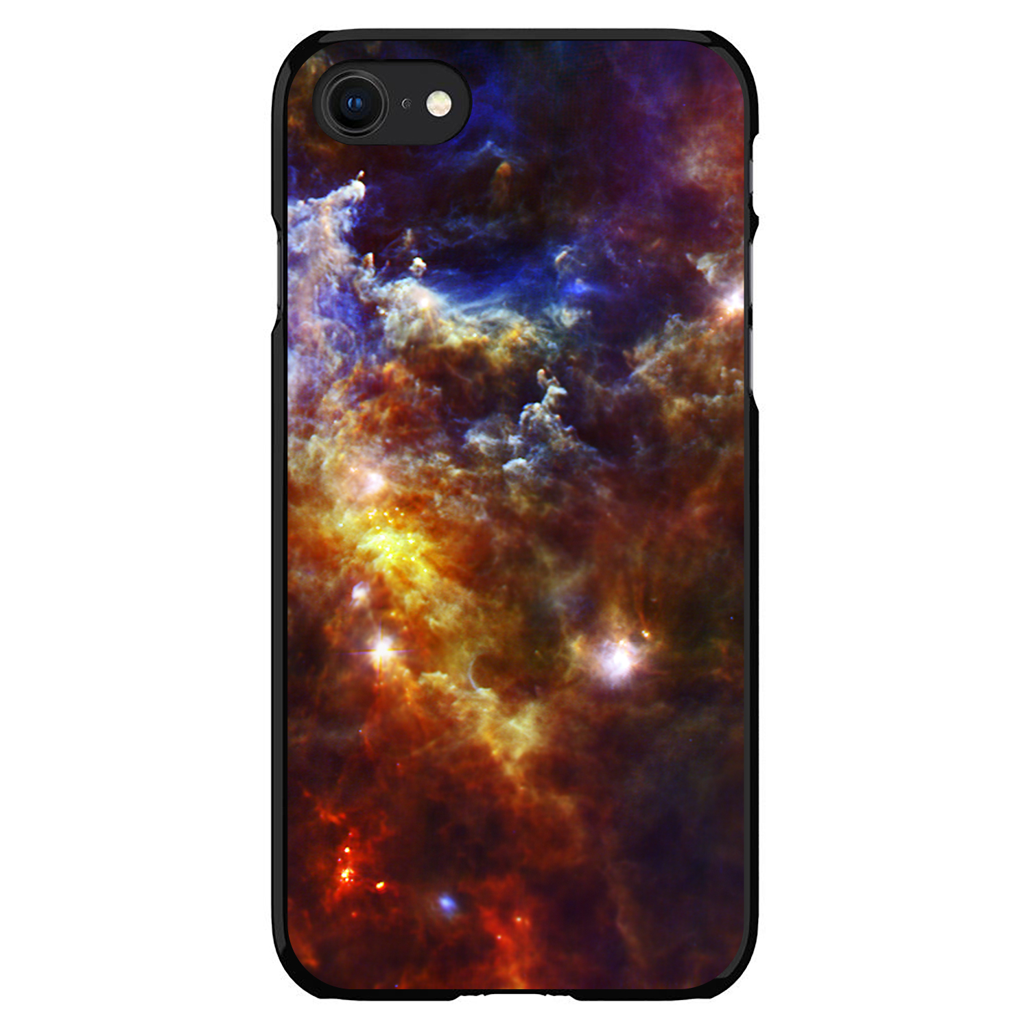 Hard Case Cover for iPhone / Samsung Galaxy Red Yellow Blue Rosette Nebula - Picture 7 of 38
