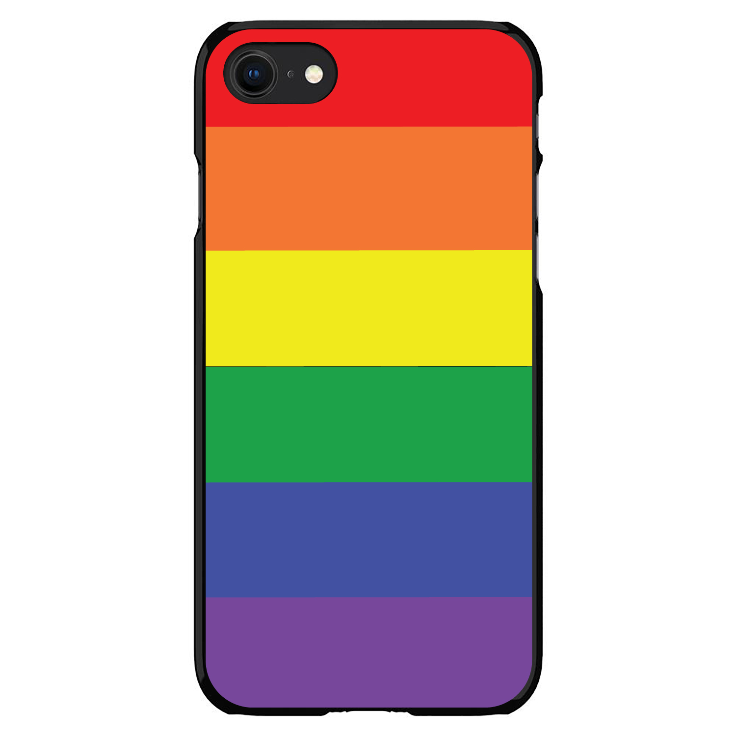 Hard Case Cover for iPhone / Samsung Galaxy Rainbow Stripes Gay Pride - Picture 6 of 39