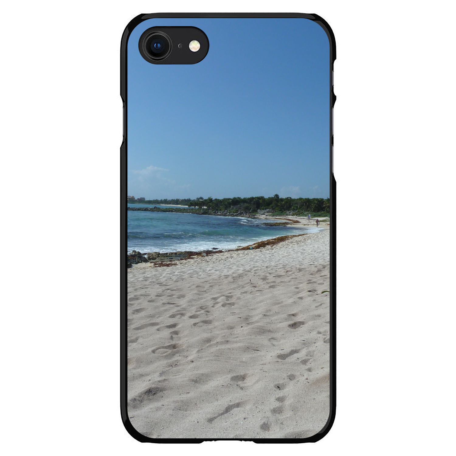 Funda rígida para iPhone/Samsung Galaxy escena de playa Akumal México - Imagen 7 de 38