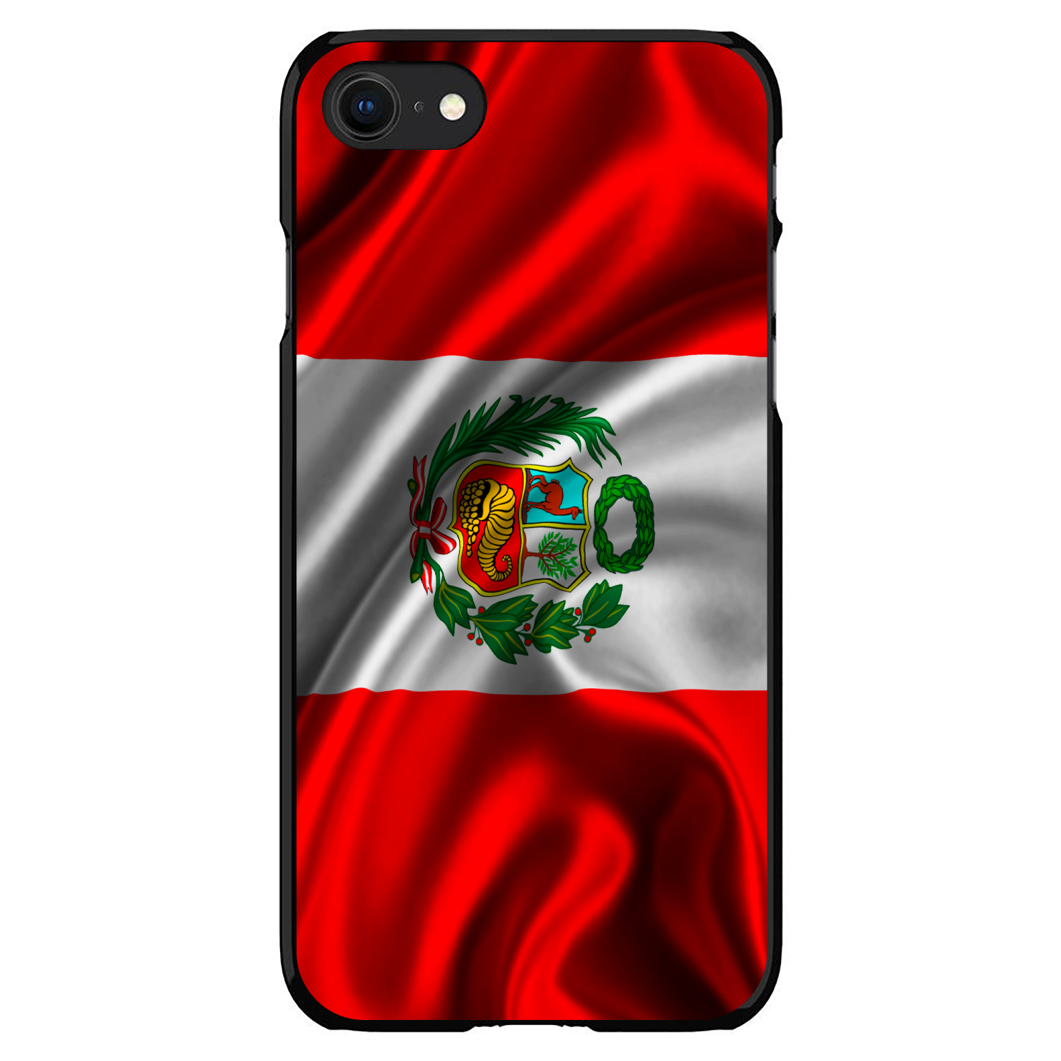 Hartschale Abdeckung für iPhone / Samsung Galaxy Peru winkende Flagge - Bild 7 von 38