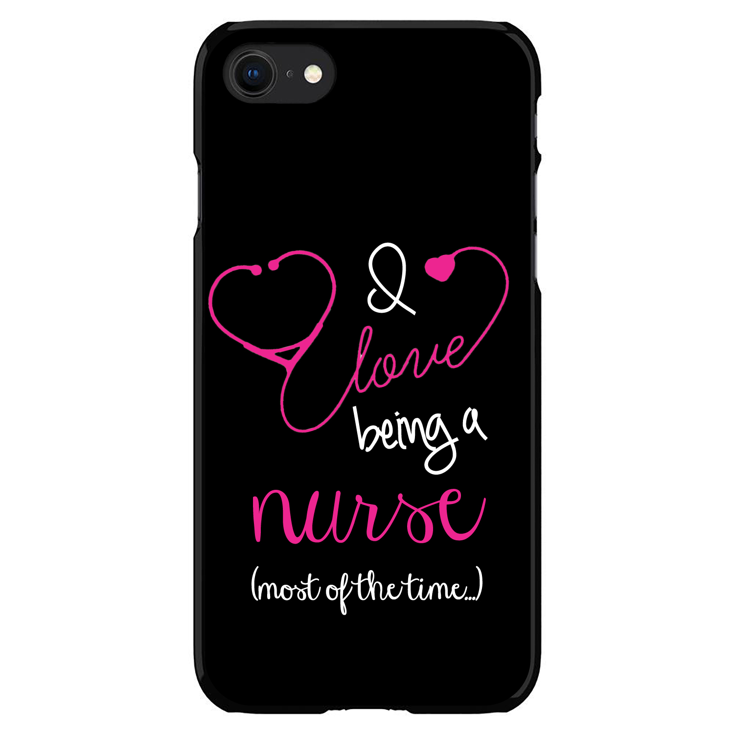 Hard Case Hülle für iPhone / Samsung Galaxy Love Being A Nurse Most of Time - Bild 6 von 39