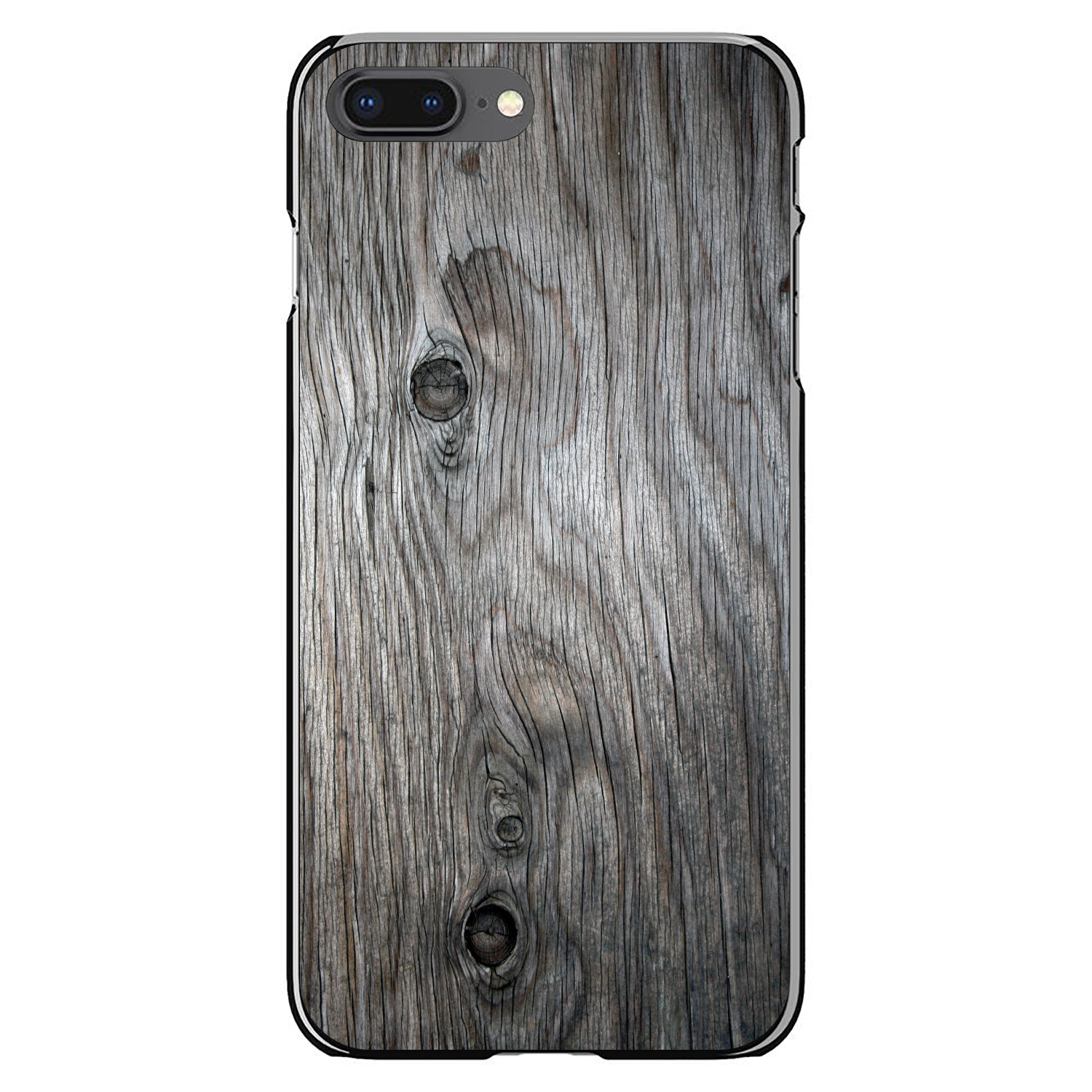 Hard Case Cover for iPhone / Samsung Galaxy Grey Weathered Wood Grain - Picture 7 of 39