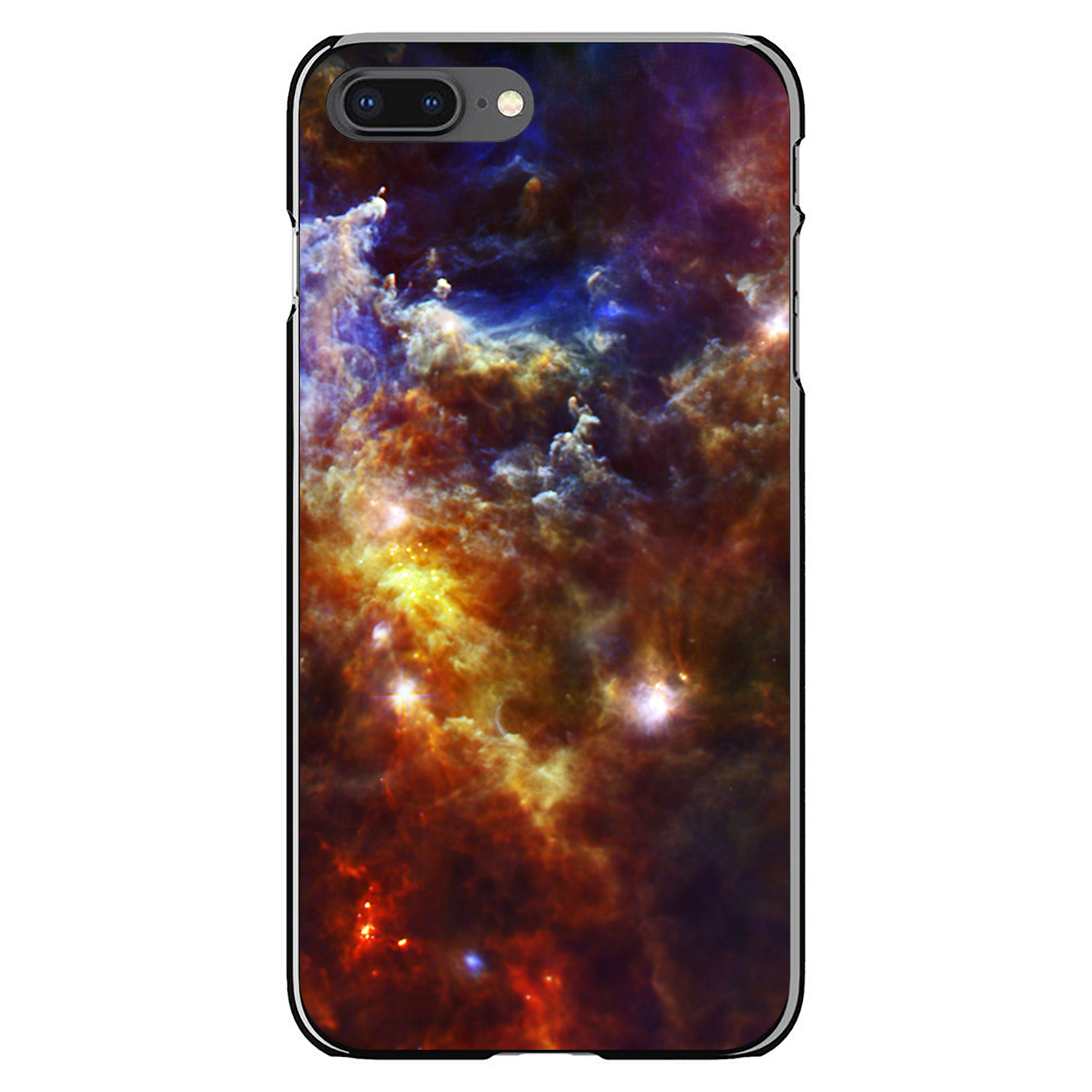 Hard Case Cover for iPhone / Samsung Galaxy Red Yellow Blue Rosette Nebula - Picture 6 of 38