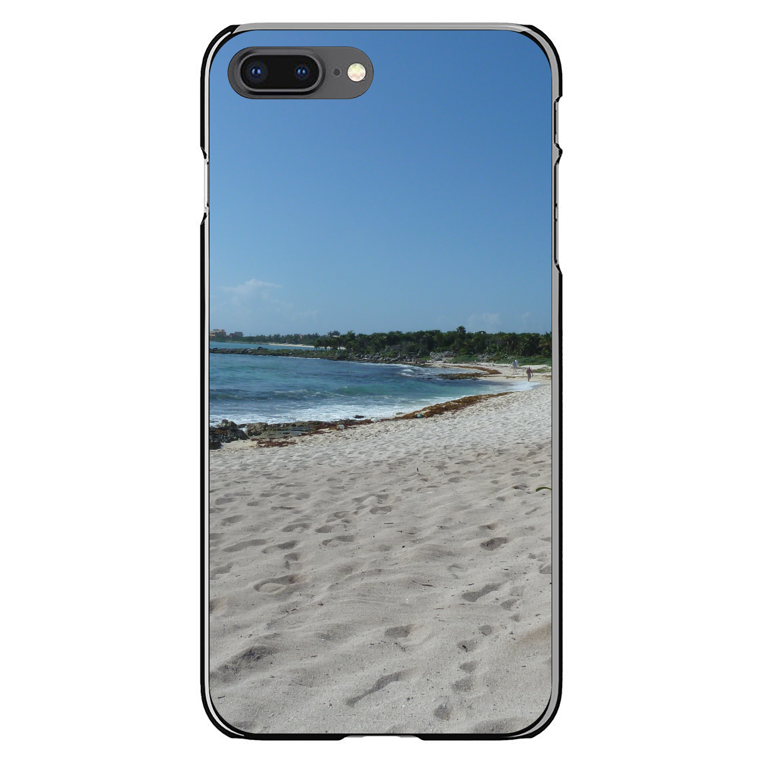Funda rígida para iPhone/Samsung Galaxy escena de playa Akumal México - Imagen 6 de 38