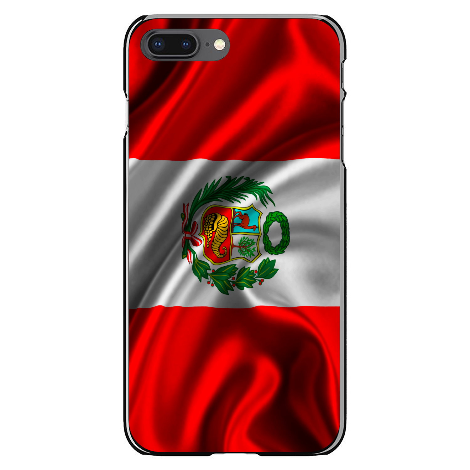 Hartschale Abdeckung für iPhone / Samsung Galaxy Peru winkende Flagge - Bild 6 von 38
