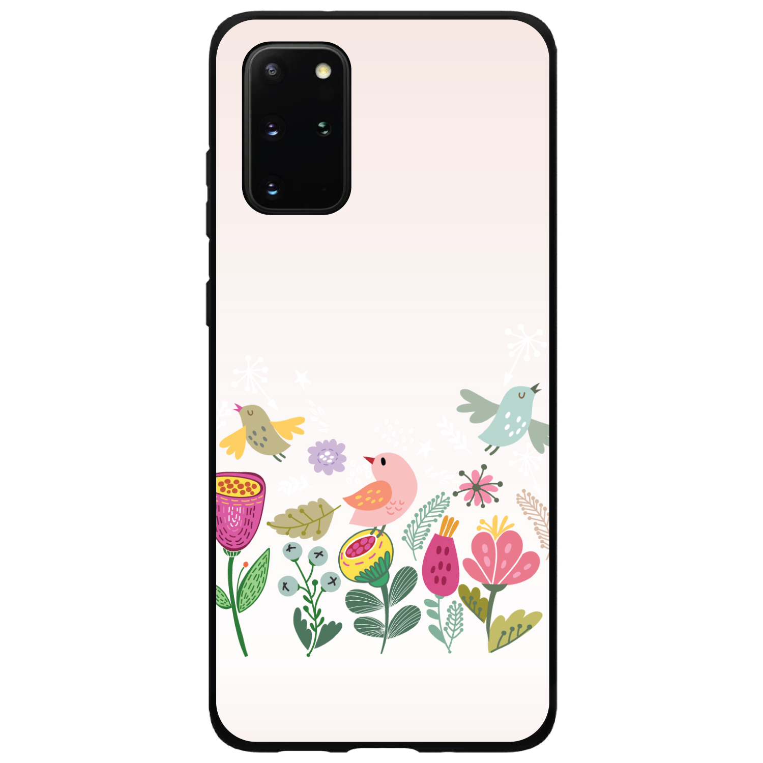 Hard Case Cover for Samsung Galaxy S Flowers and Birds - Picture 2 of 6