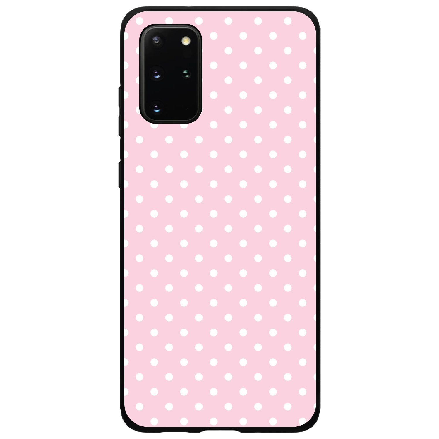 Hard Case Cover for Samsung Galaxy S Pink & White Polka Dot Pattern - Picture 2 of 6