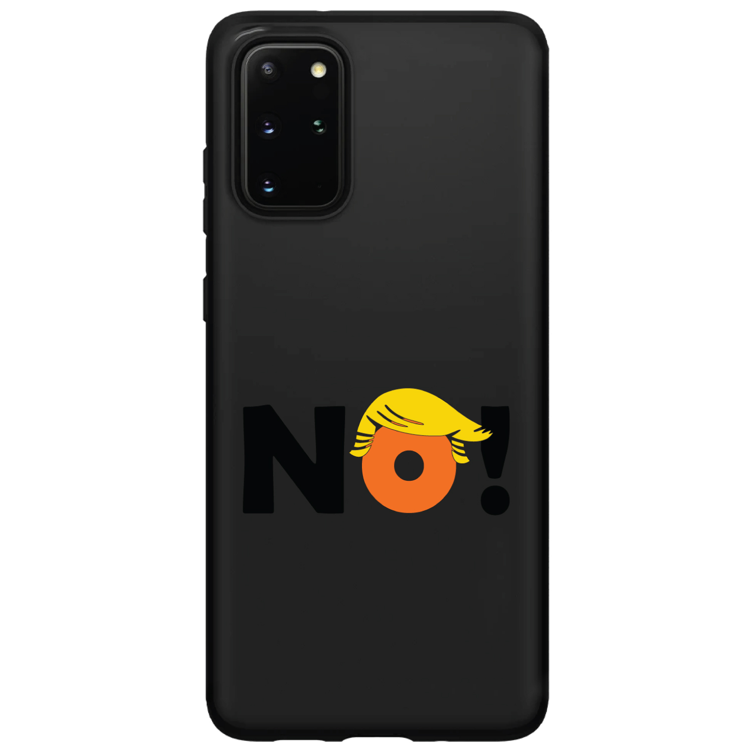 Hard Case Hülle für Samsung Galaxy S OHNE - Schwarz Anti Trump - Bild 2 von 6