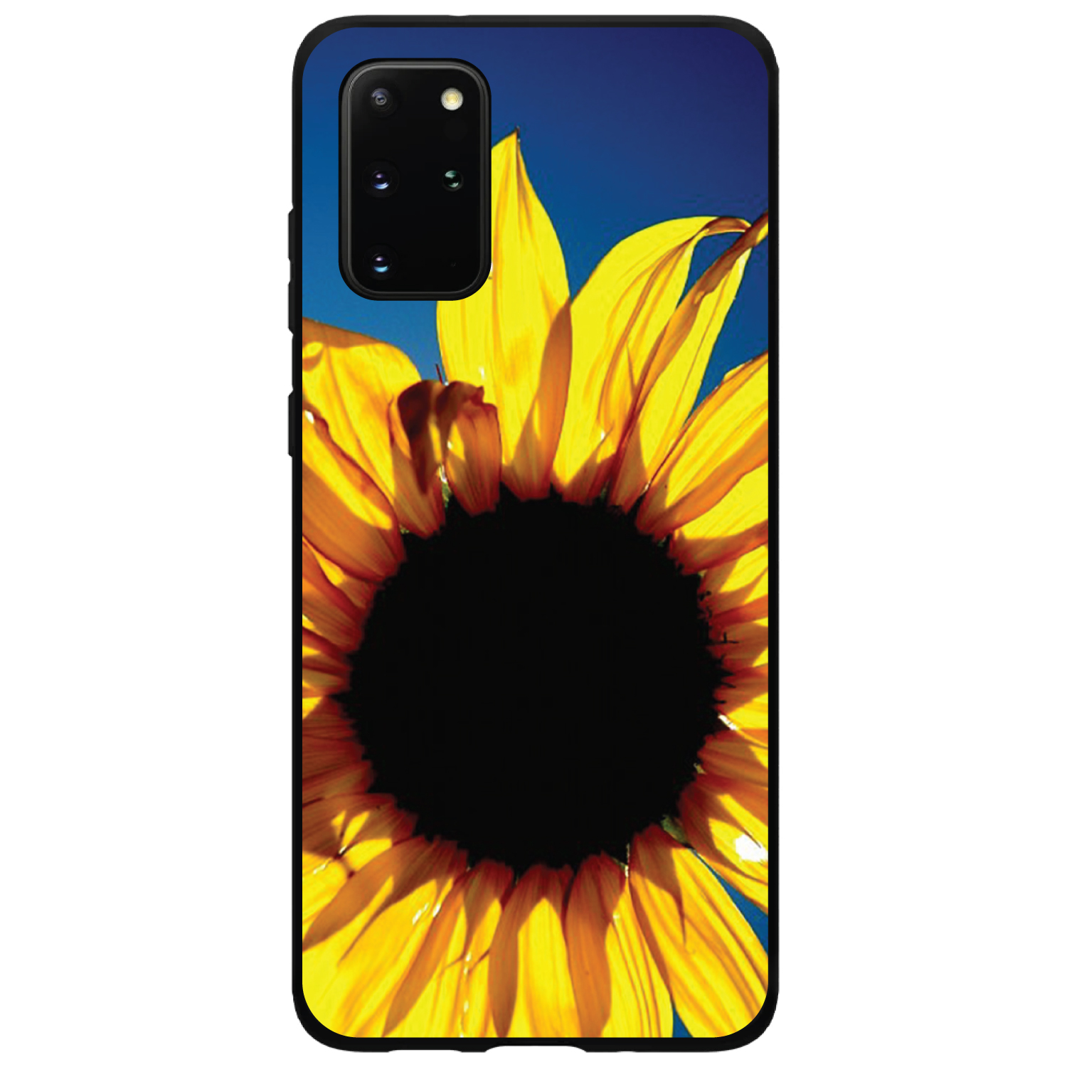 Hard Case Cover for Samsung Galaxy S Blue Yellow Sunflower Sky - Picture 2 of 6