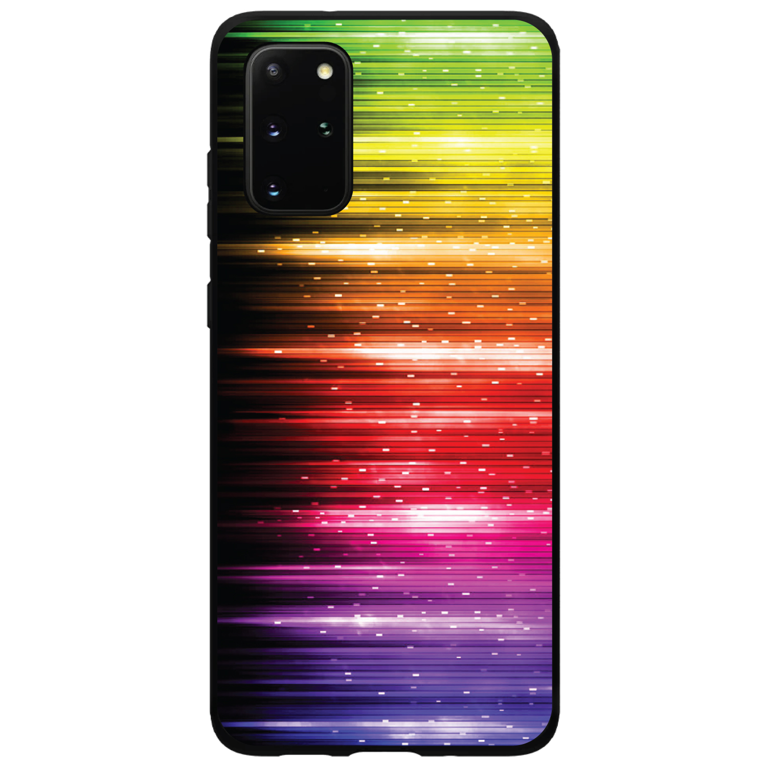 Hard Case Schutzhülle für Samsung Galaxy S Regenbogen leichte leuchtende Linien - Bild 2 von 6