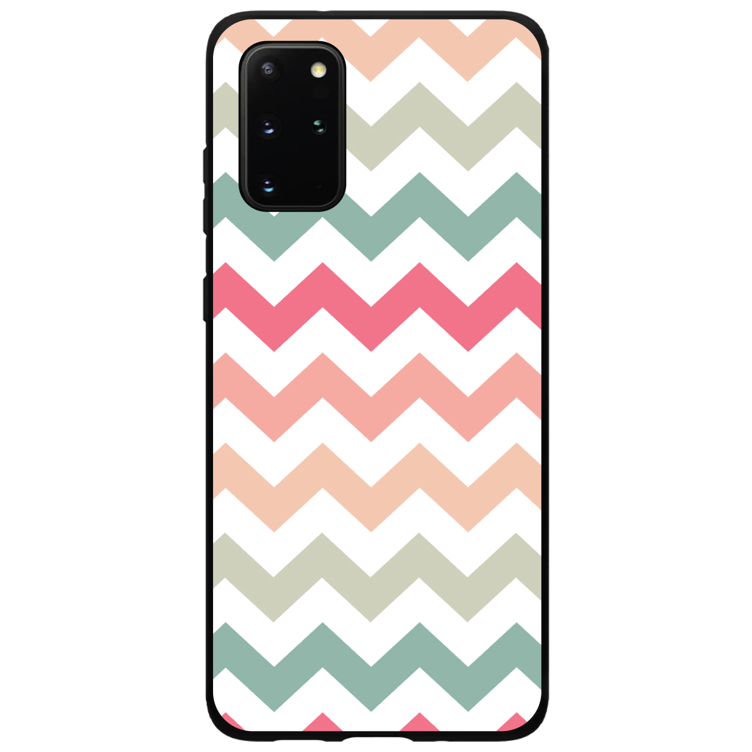 Hard Case Cover for Samsung Galaxy S Pastel Chevron Wave Stripes - Picture 2 of 6