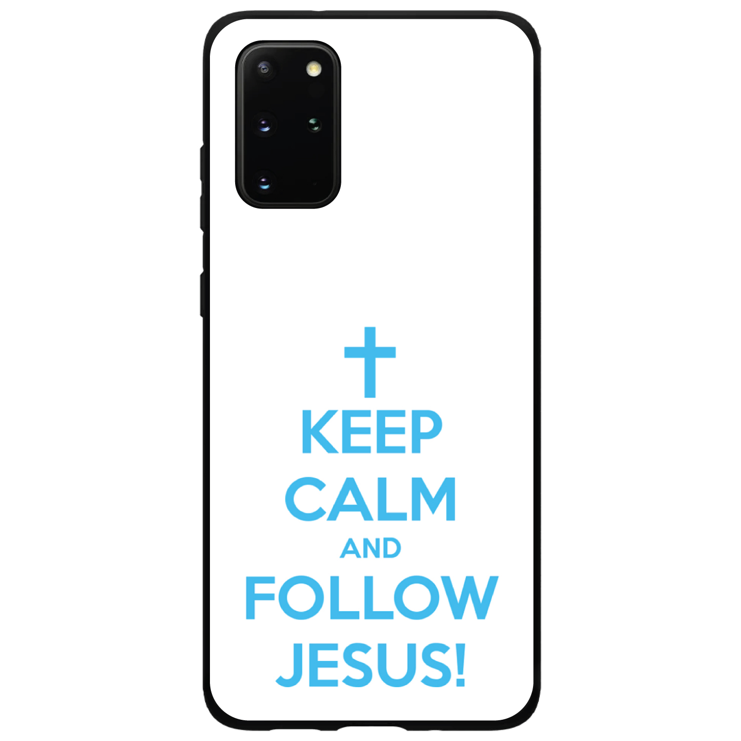Hard Case Cover for Samsung Galaxy S Keep Calm and Follow Jesus - Picture 2 of 6