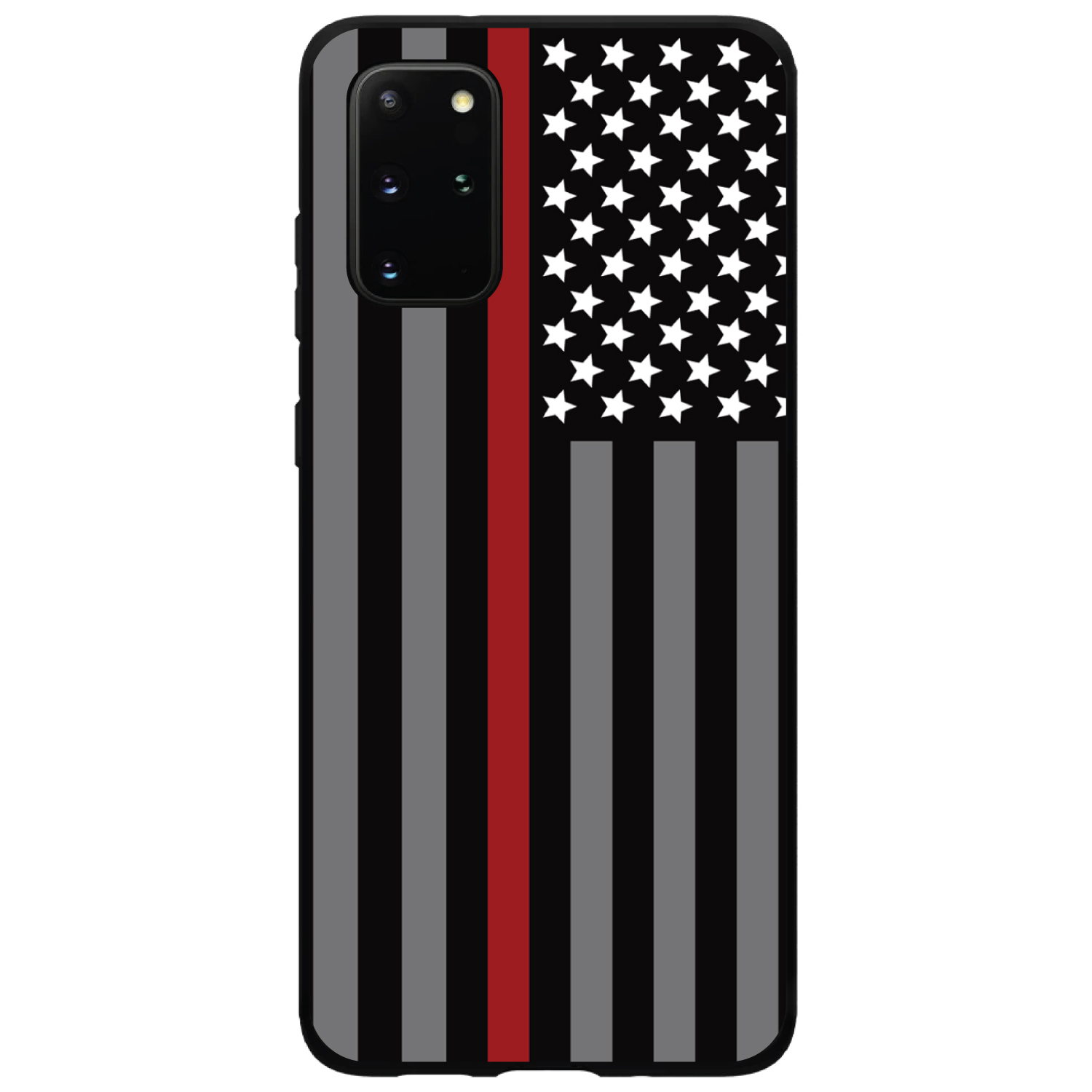 Hard Case Cover for Samsung Galaxy S Thin Red Line US Flag Fire Rescue - Picture 2 of 6