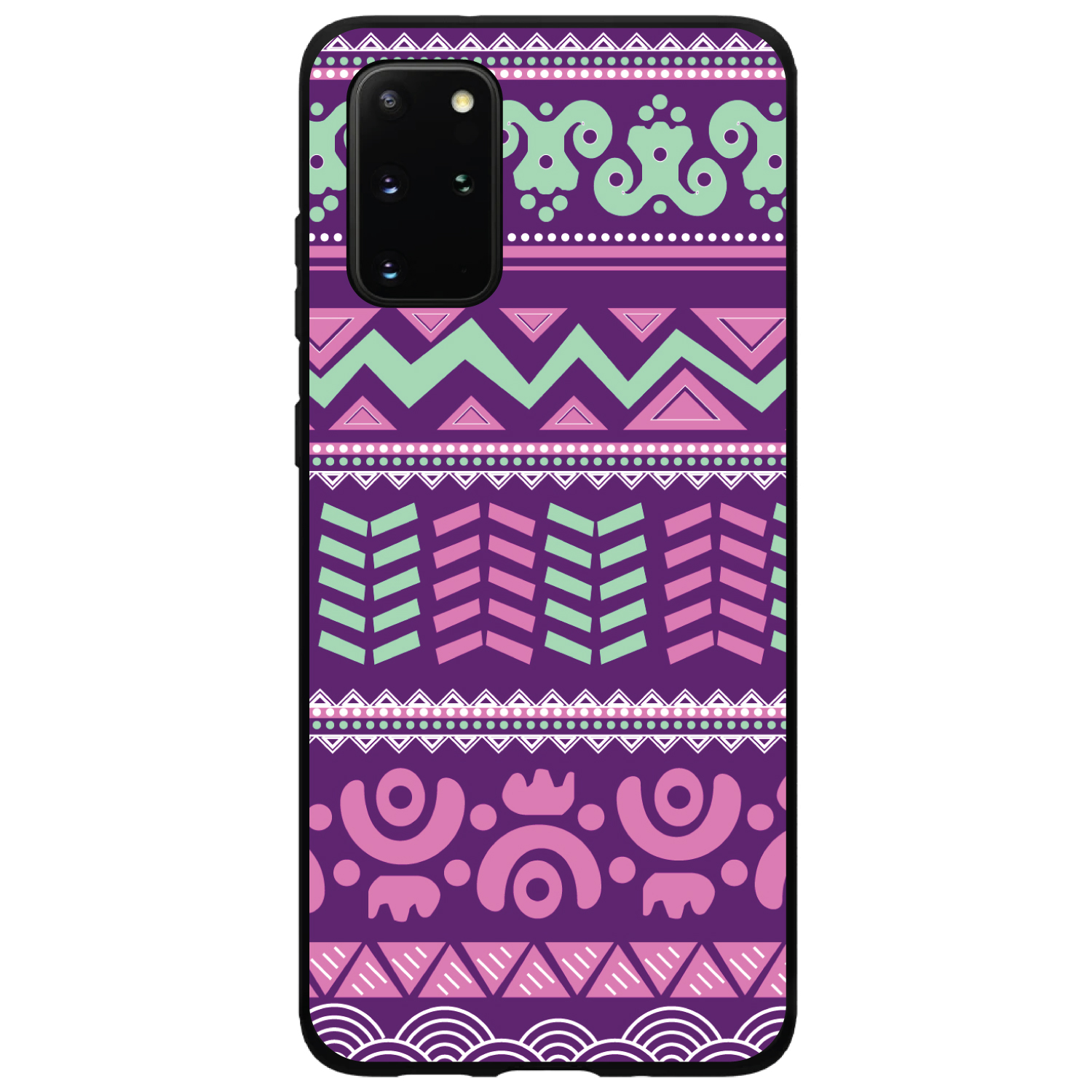 Hard Case Cover for Samsung Galaxy S Pink Green Aztec Tribal - Imagen 2 de 6