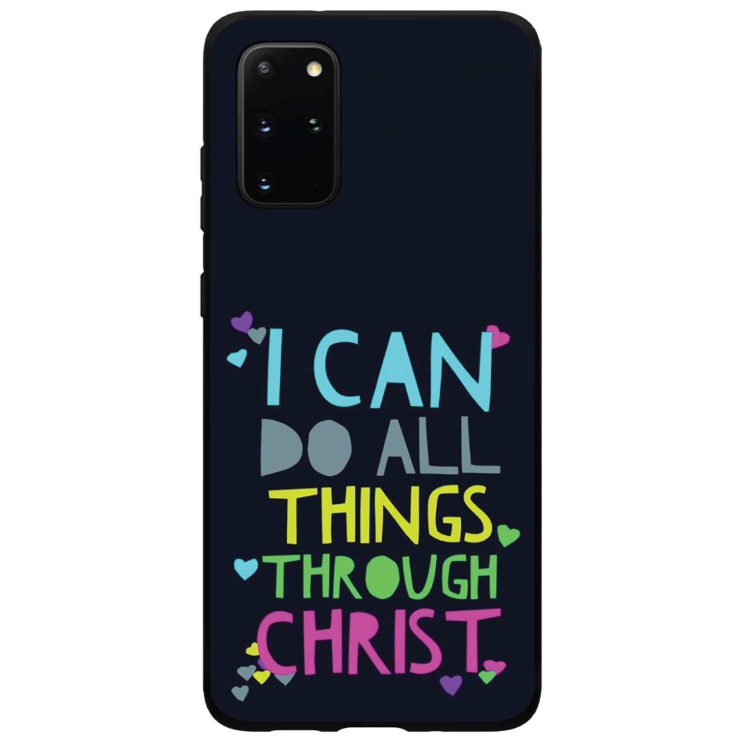 Hardcase Cover für Samsung Galaxy S kann alles durch Christus tun - Bild 2 von 6