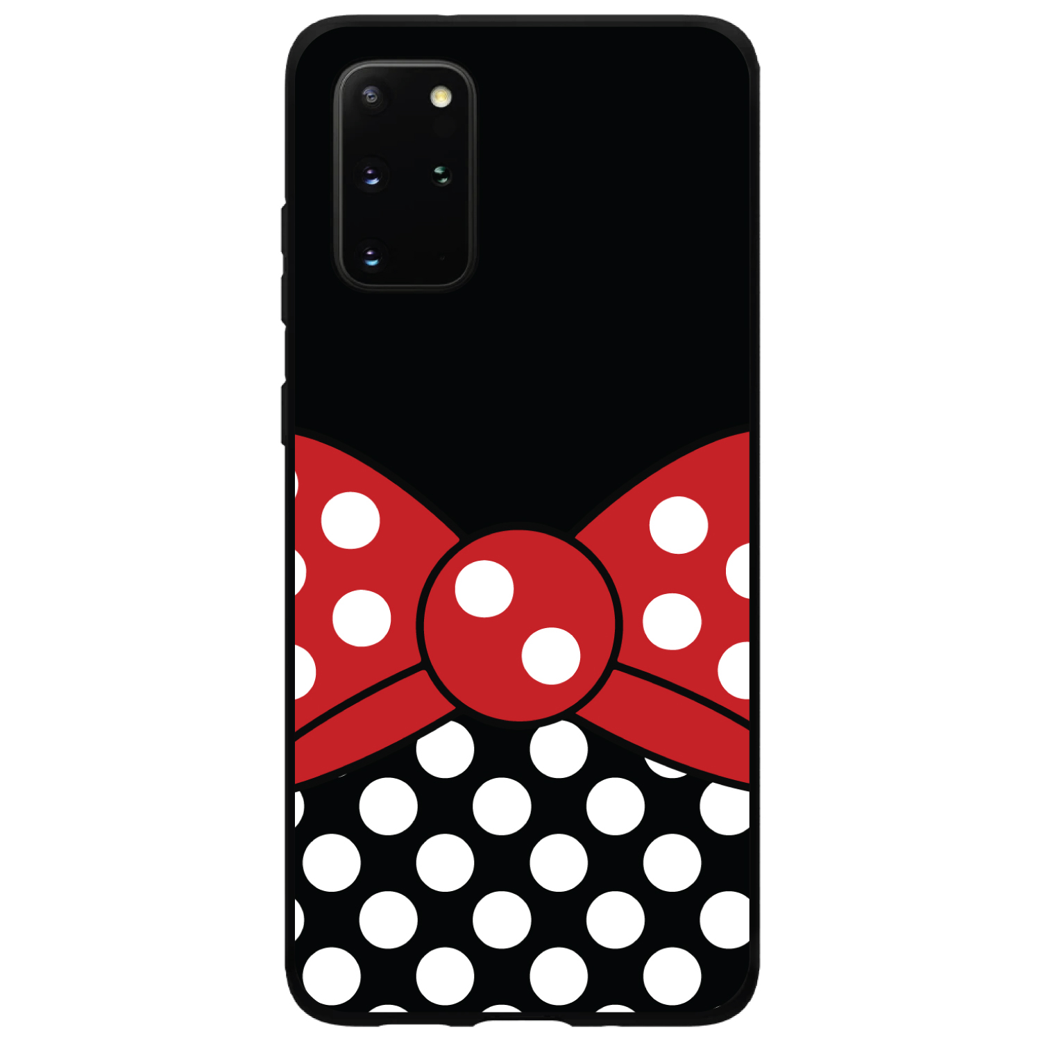 Hard Case Cover for Samsung Galaxy S White Polka Dot Red Bow Minnie - Picture 2 of 6