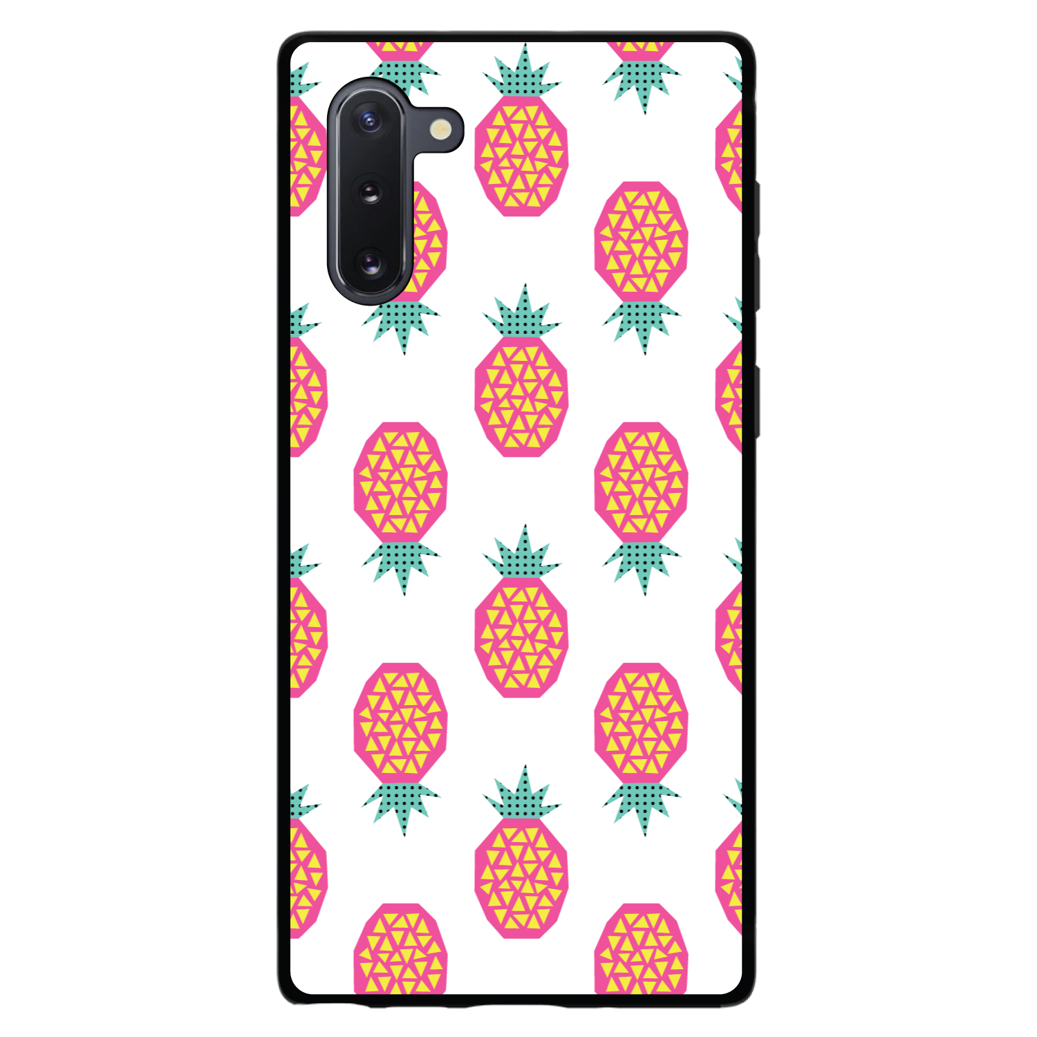 Hard Case Cover for Samsung Galaxy Note - Pineapple Pattern - Pink - Imagen 4 de 7