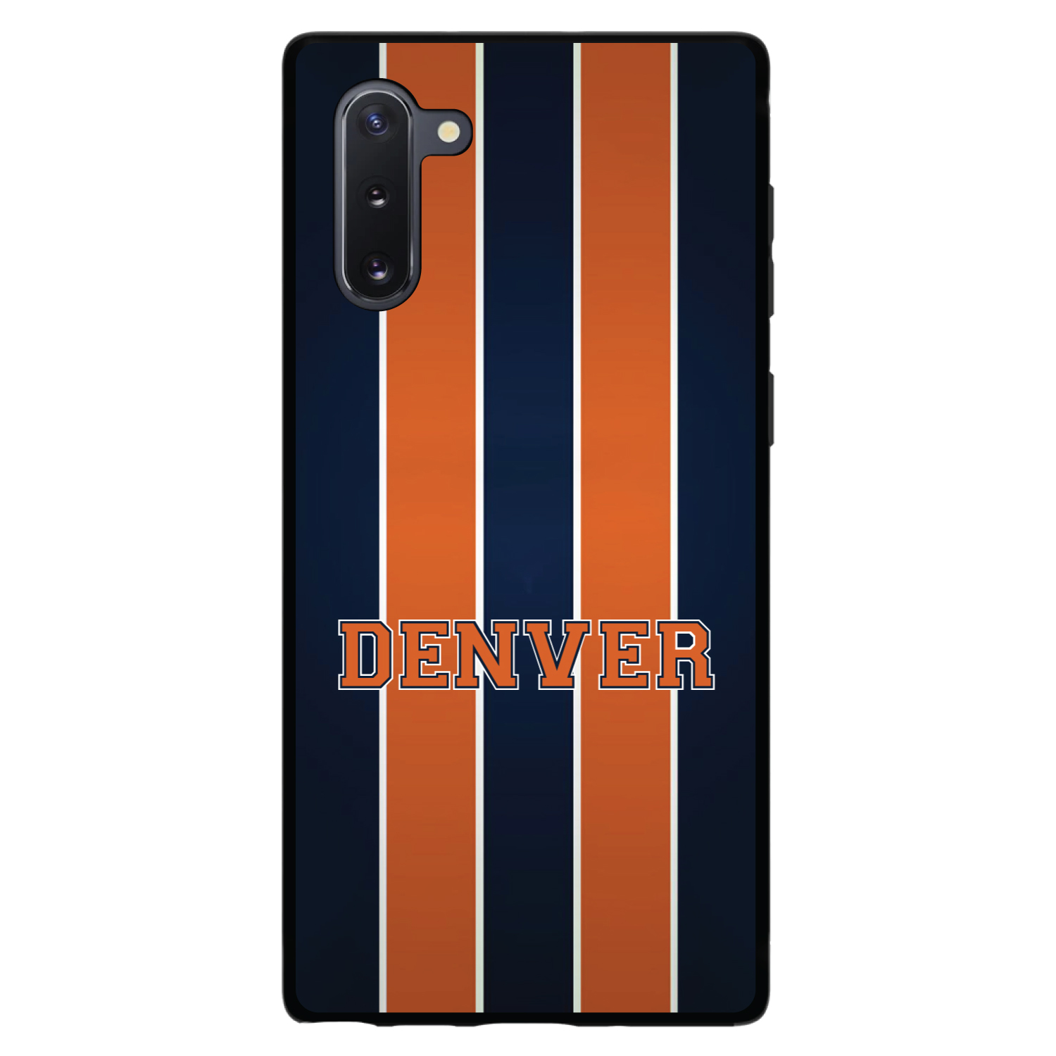 Funda Rígida para Samsung Galaxy Note Naranja Azul Marino Broncos - Imagen 4 de 7