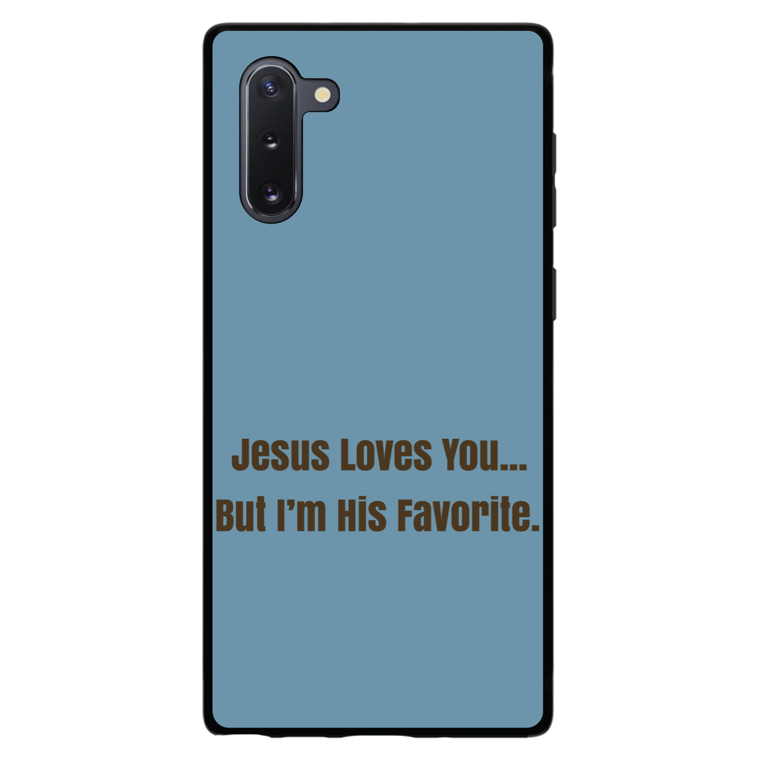 Hard Case Cover for Samsung Galaxy Note Jesus Loves You But I'm Favorite - Picture 4 of 7