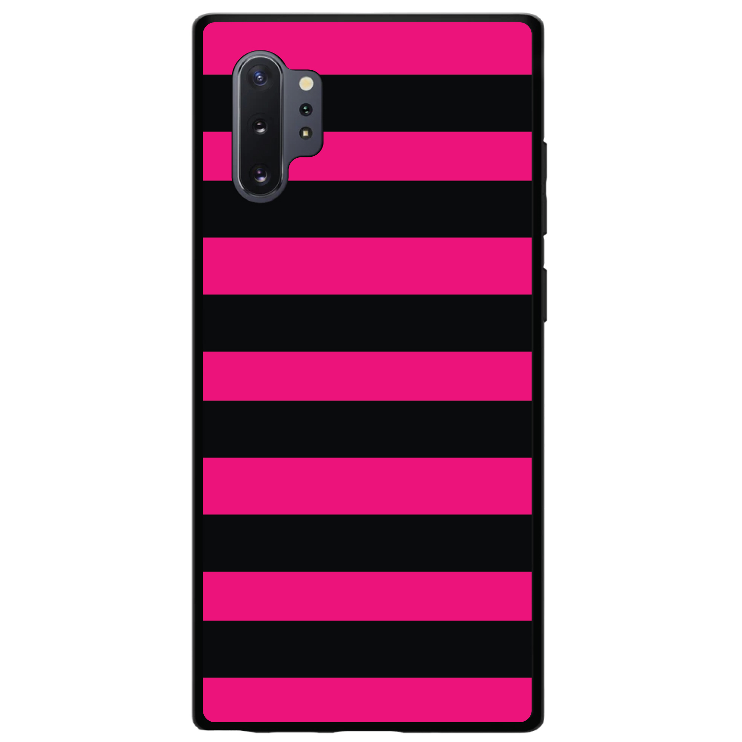 Hard Case Cover for Samsung Galaxy Note Black & Pink Bold Stripes - Picture 5 of 7
