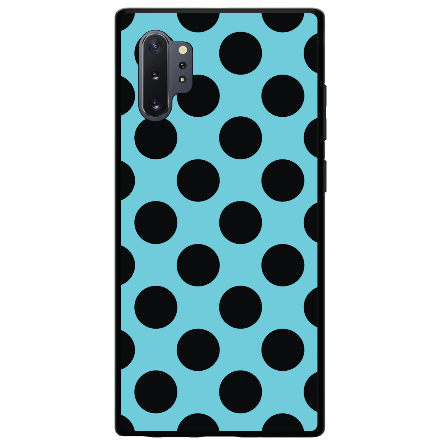 Funda rígida para lunares negros y azules para Samsung Galaxy Note - Imagen 5 de 7