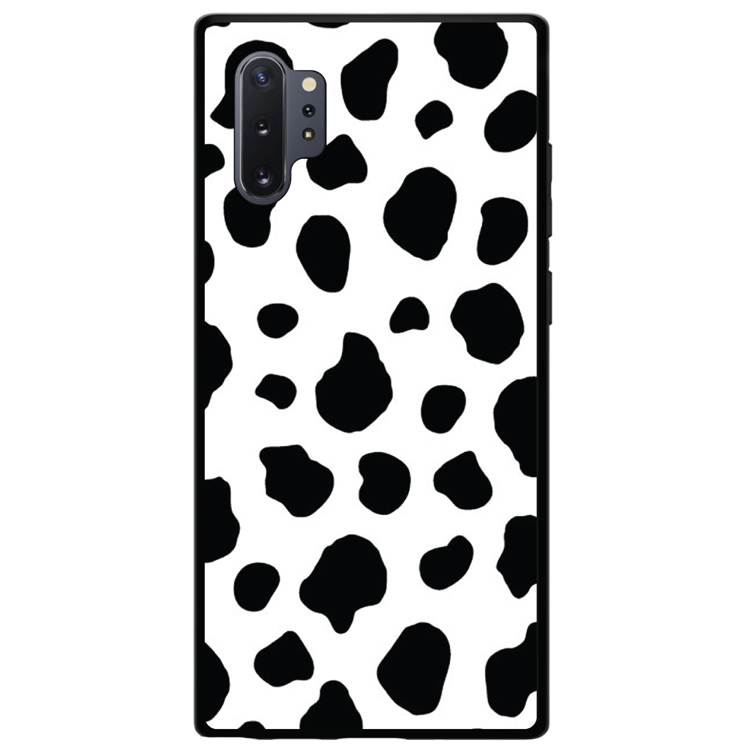 Hard Case Cover for Samsung Galaxy Note Black White Cow Dalmatian Spots - Picture 5 of 7