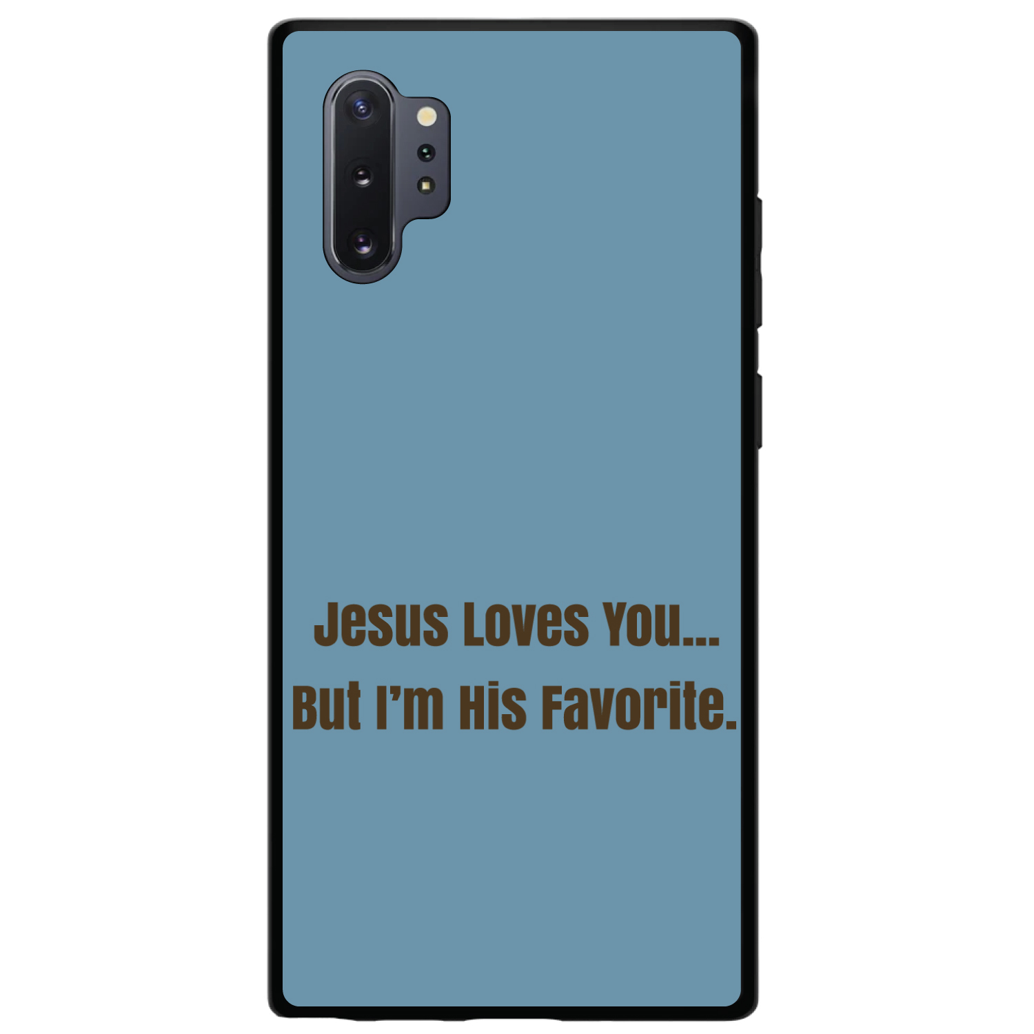 Hard Case Cover for Samsung Galaxy Note Jesus Loves You But I'm Favorite - Picture 5 of 7