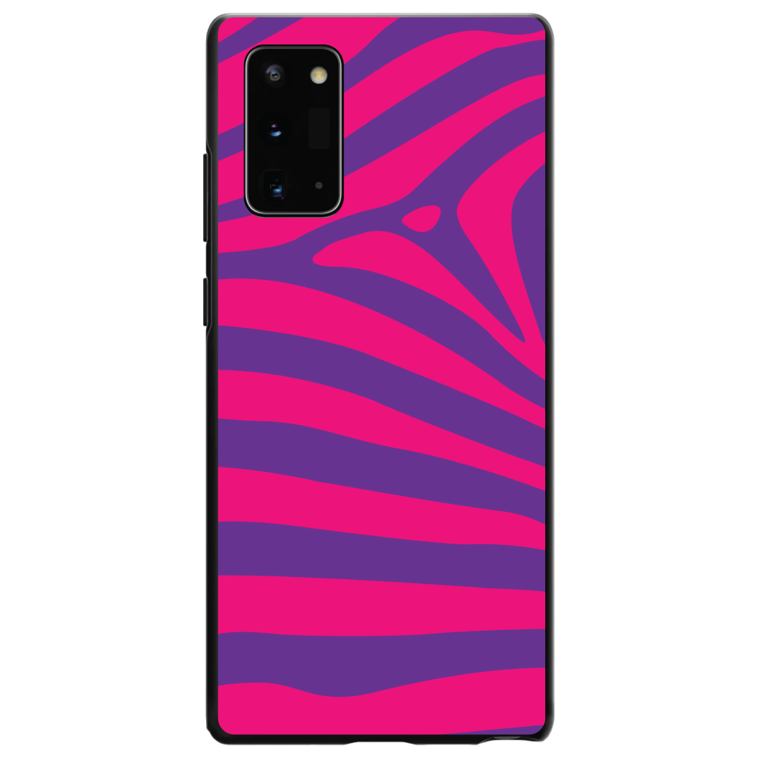 Hard Case Cover for Samsung Galaxy Note Purple Hot Pink Zebra Skin Stripe - Picture 2 of 7