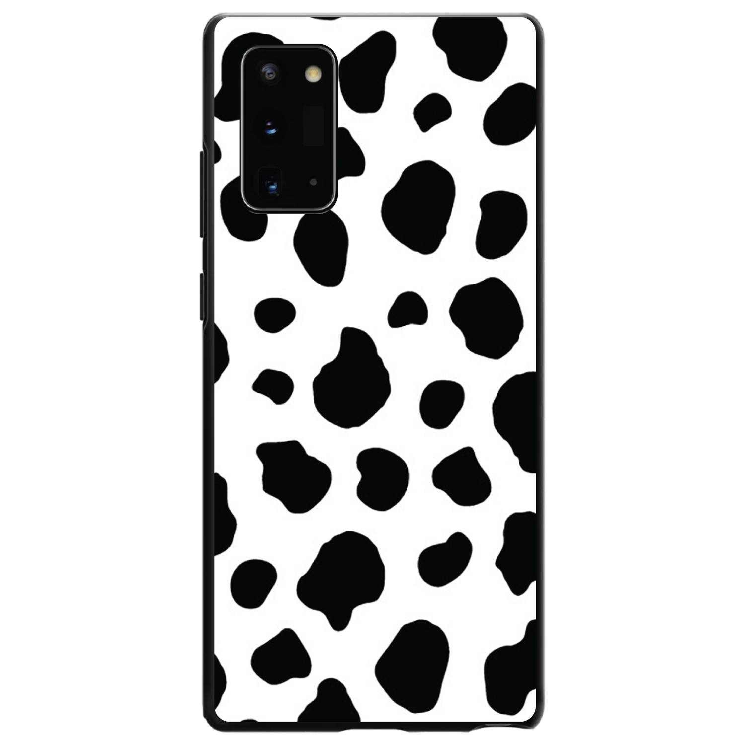 Hard Case Cover for Samsung Galaxy Note Black White Cow Dalmatian Spots - Picture 2 of 7