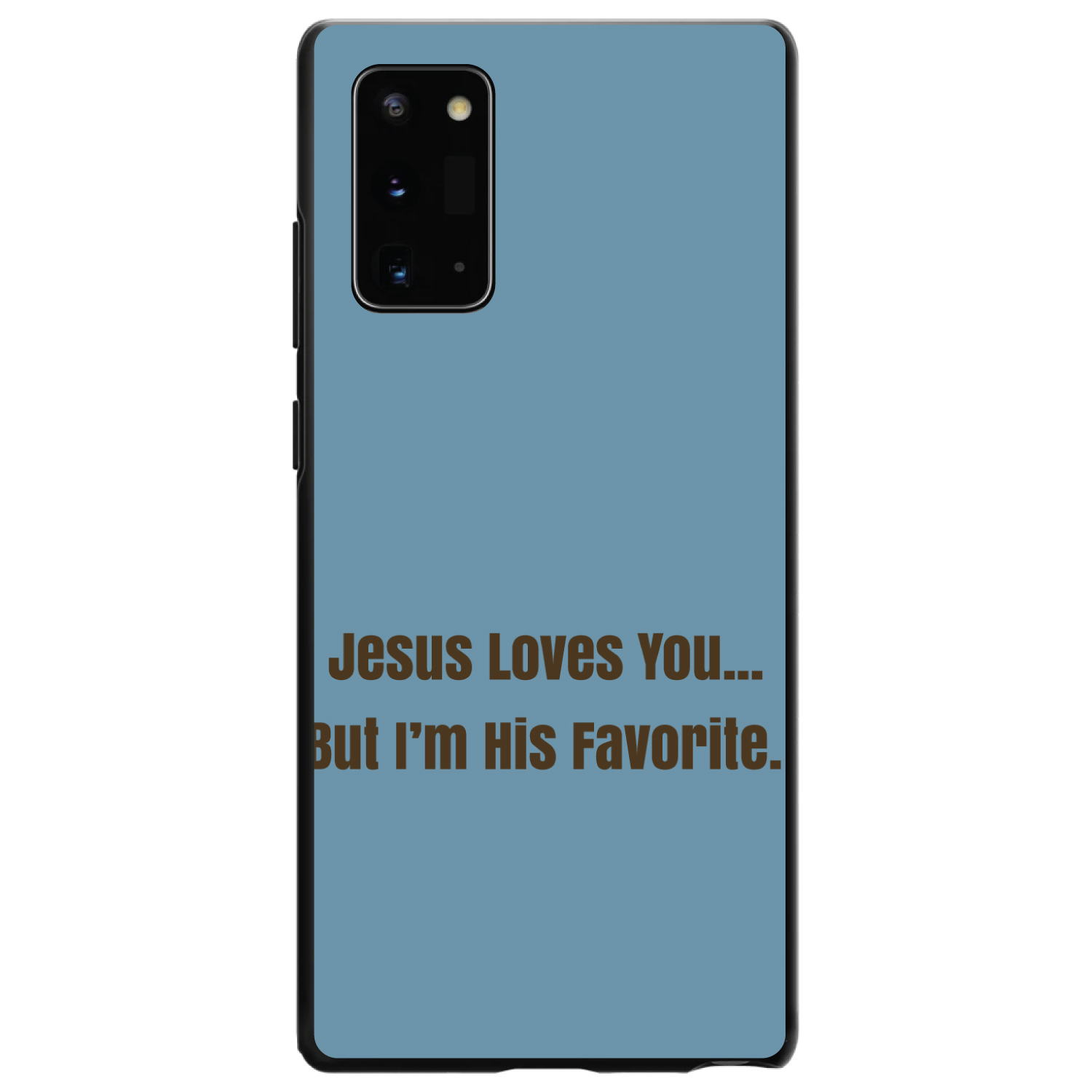 Hard Case Cover for Samsung Galaxy Note Jesus Loves You But I'm Favorite - Picture 2 of 7