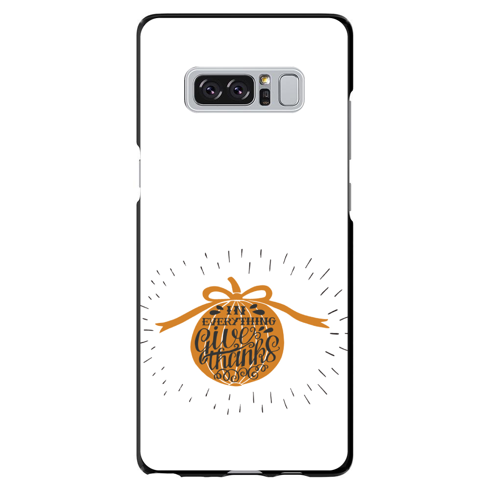 Funda Rígida para Samsung Galaxy Note Todo Gracias - Naranja Blanco - Imagen 7 de 7