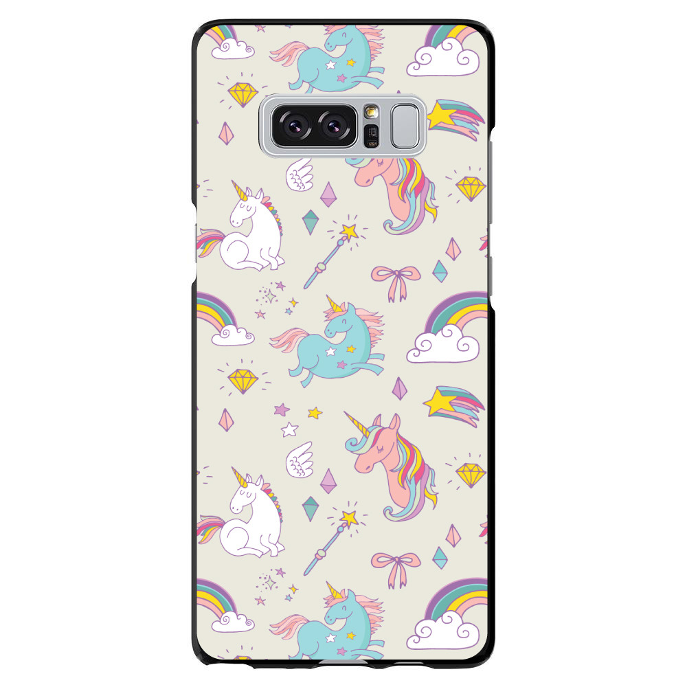 Funda rígida para varita arco iris unicornio unicornio Samsung Galaxy Note - beige - Imagen 7 de 7