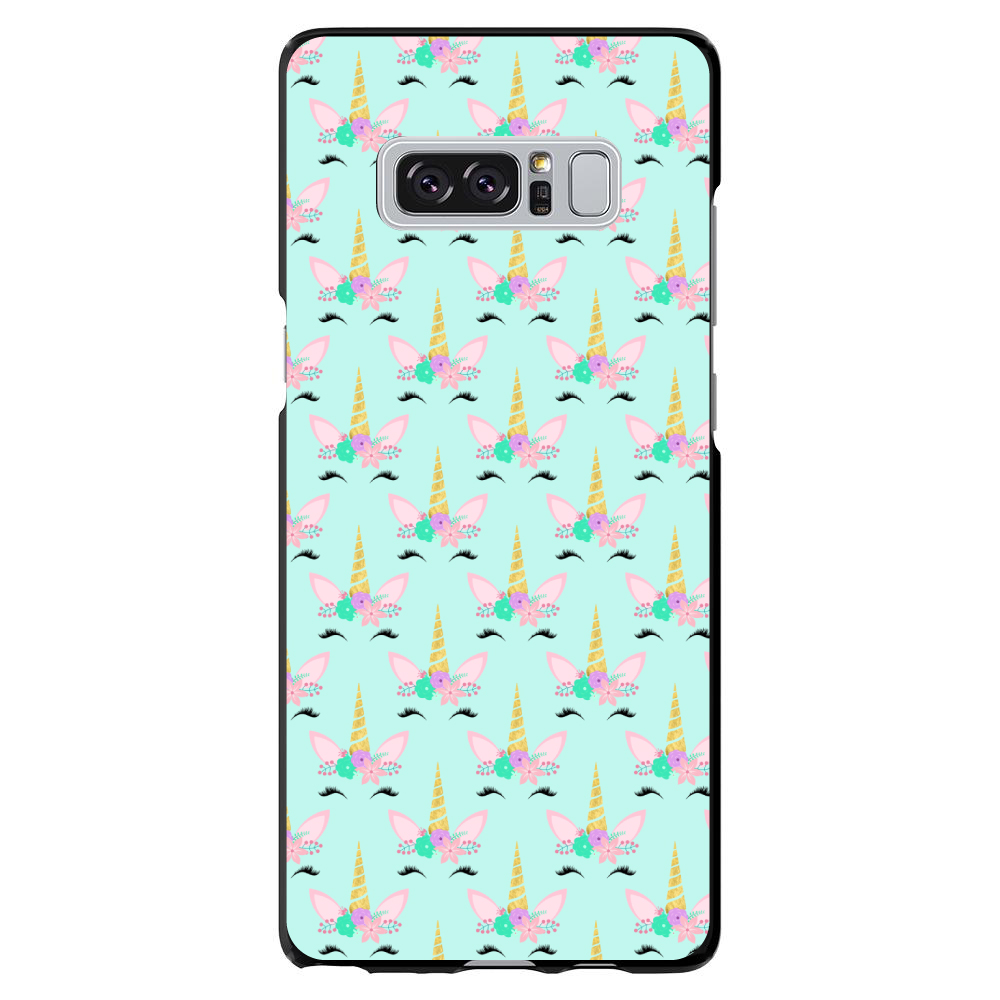 Funda rígida para Samsung Galaxy Note patrón unicornio - rosa azulado púrpura - Imagen 7 de 7