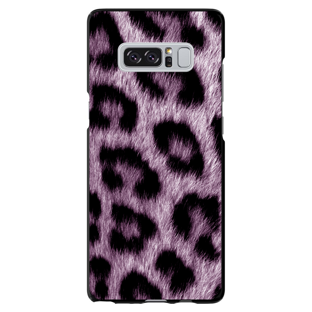Funda rígida para piel de leopardo púrpura negro negro púrpura - Imagen 7 de 7