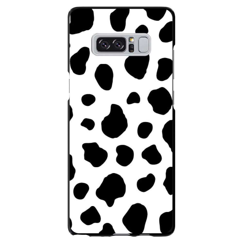 Hard Case Cover for Samsung Galaxy Note Black White Cow Dalmatian Spots - Picture 7 of 7