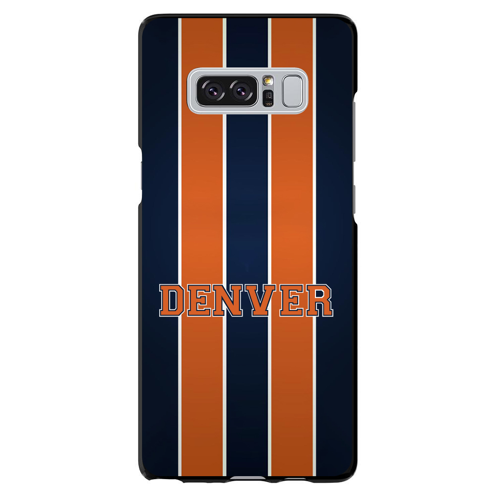 Funda Rígida para Samsung Galaxy Note Naranja Azul Marino Broncos - Imagen 7 de 7