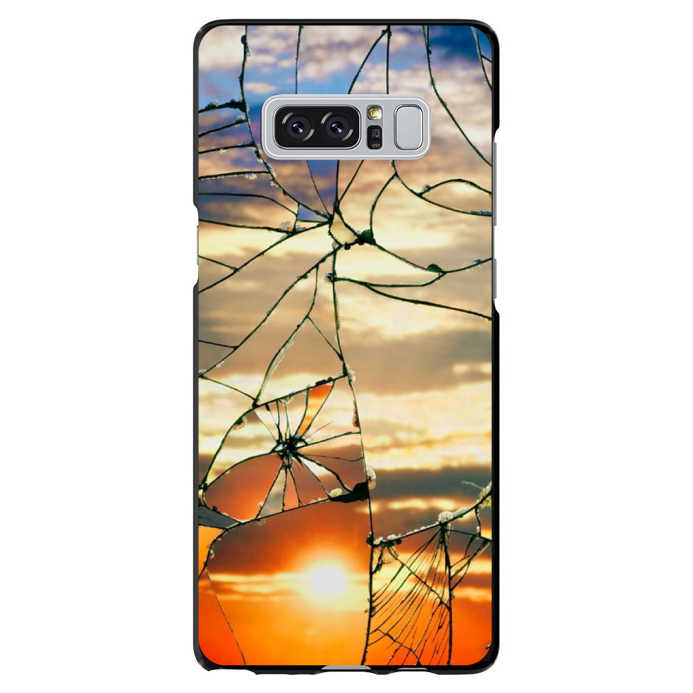 Funda Rígida para Samsung Galaxy Note Vidrio Roto Amanecer - Imagen 7 de 7