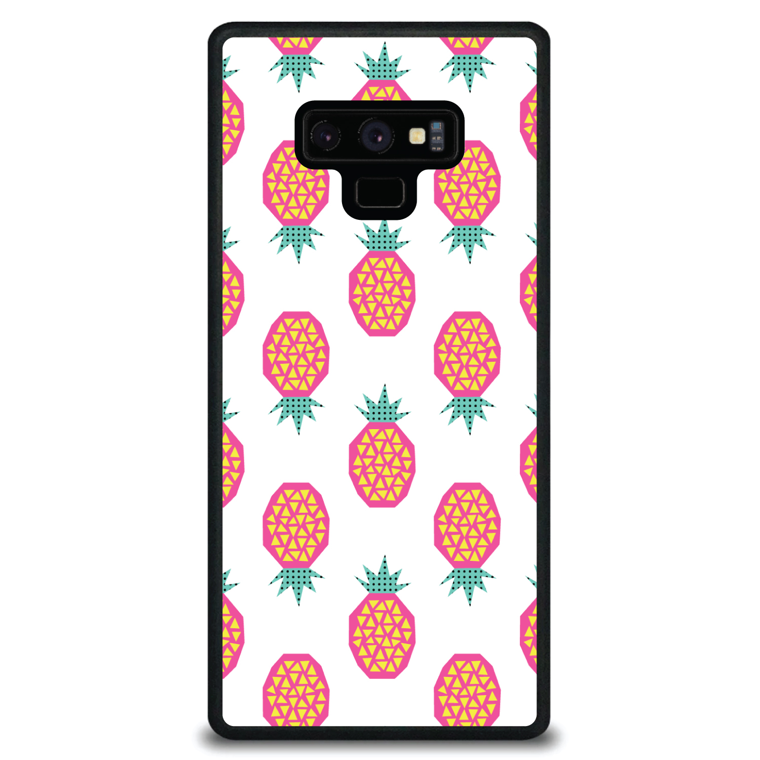 Hard Case Cover for Samsung Galaxy Note - Pineapple Pattern - Pink - Imagen 6 de 7