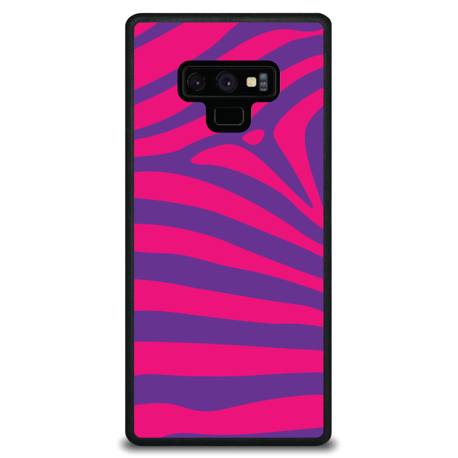 Hard Case Cover for Samsung Galaxy Note Purple Hot Pink Zebra Skin Stripe - Picture 6 of 7