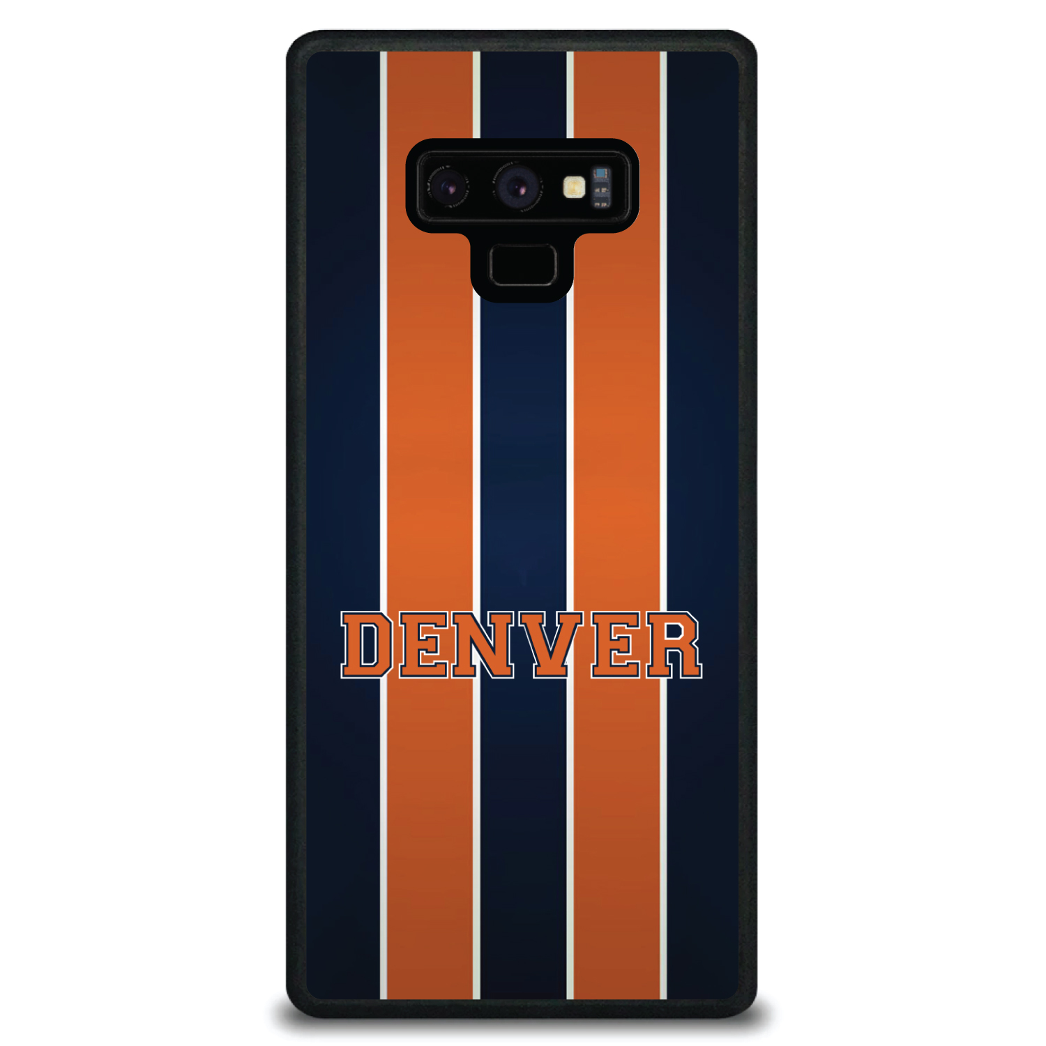 Funda Rígida para Samsung Galaxy Note Naranja Azul Marino Broncos - Imagen 6 de 7